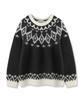 AVANDRESS Alpine Fair-Isle Knit_3Colors