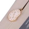 Golden Leaf Novelty Bookmark Clock Motif Alloy Bookmark Gifts Clock Bookmark  Book Reading
