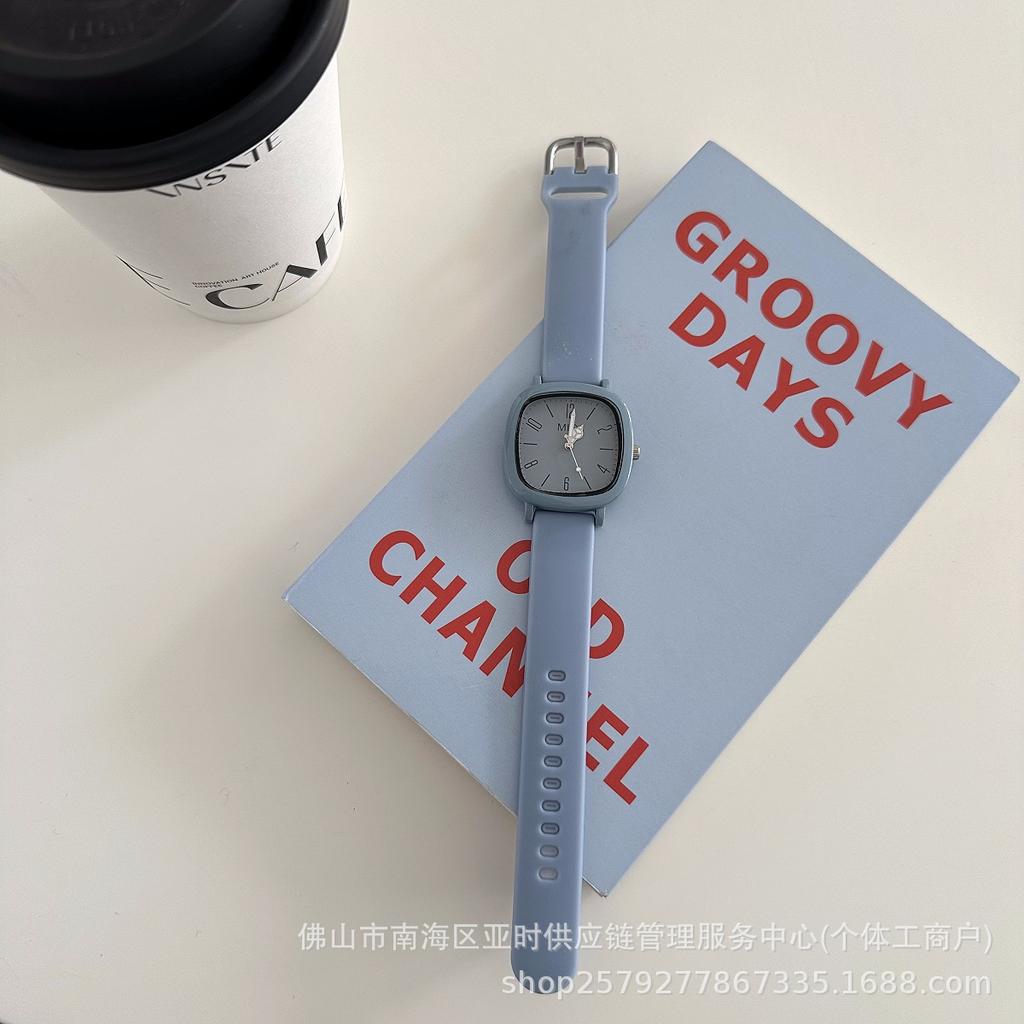 Korean Watch Male And Female Students Examination College Style High Value Simple Silicone Women'S Watch Source