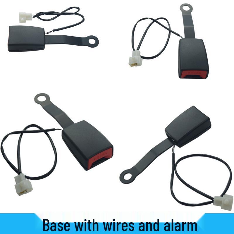 Wired Car Seat Belt Socket with Alarm Base In Stock