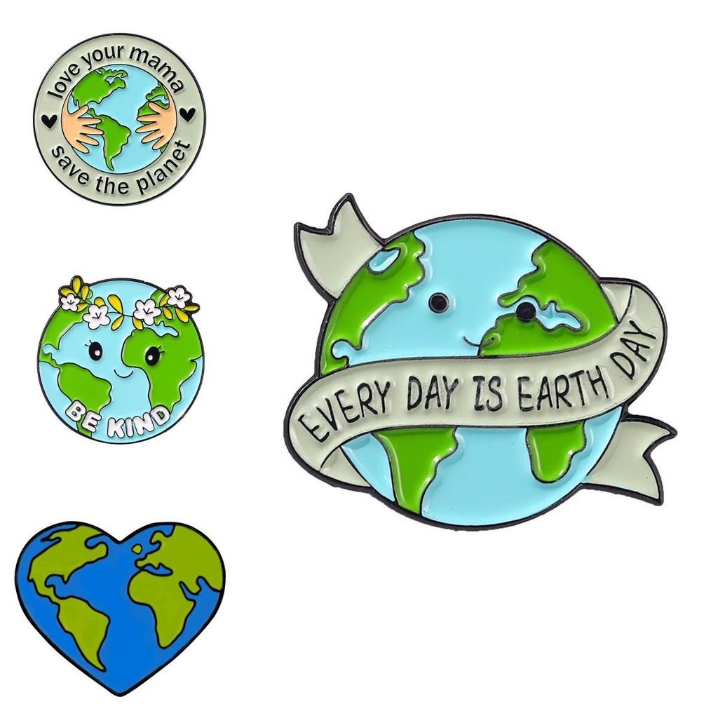 Adorable Cartoon Ecofriendly Pins Set For Unique Personalized Style Decoration And