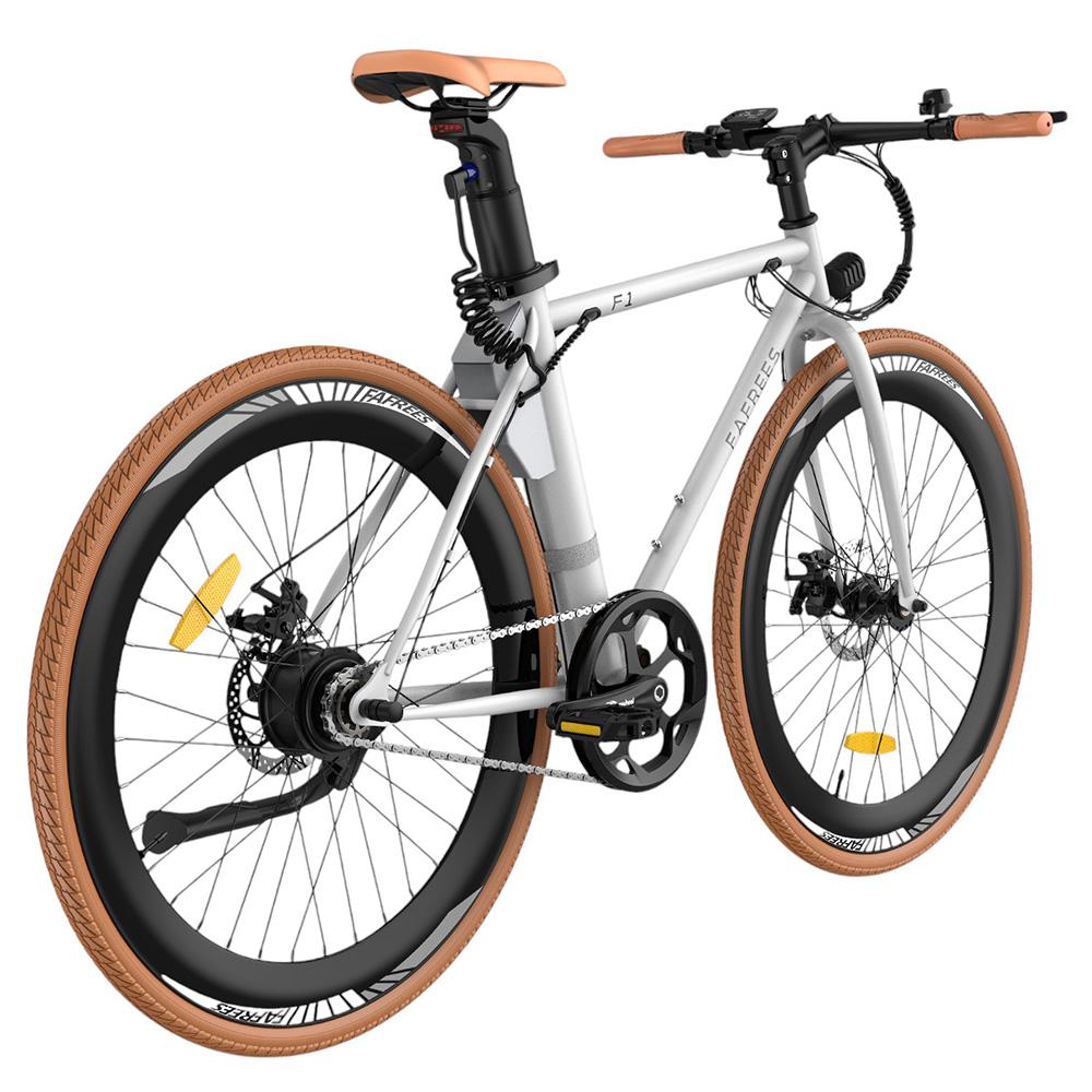 Bicicletă electrică Fafrees F1, Motor 250W, 36V 10AH cu baterie, Anvelope CST 700C*38C, Viteză maximă 25km/h, Autonomie maximă 90km, Frâne mecanice cu disc duble