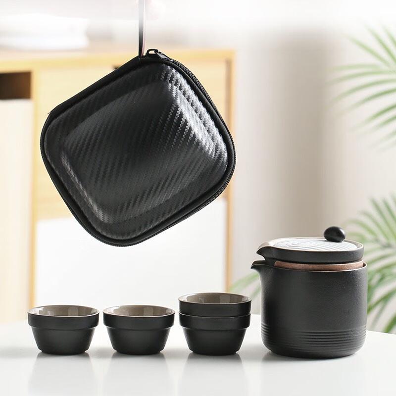 

Portable Ceramic Kung Fu Tea Set