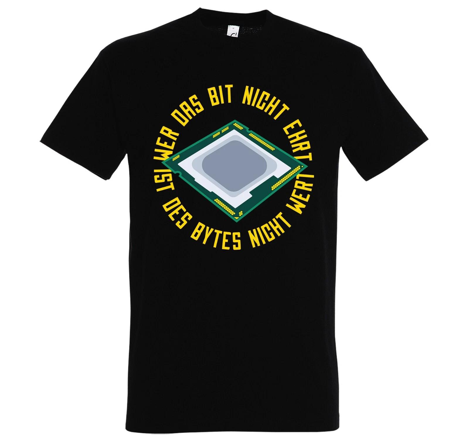 

Men s T-Shirt Who Doesn t Honor The Byte Isn t Worth The Byte Men s Motif XL