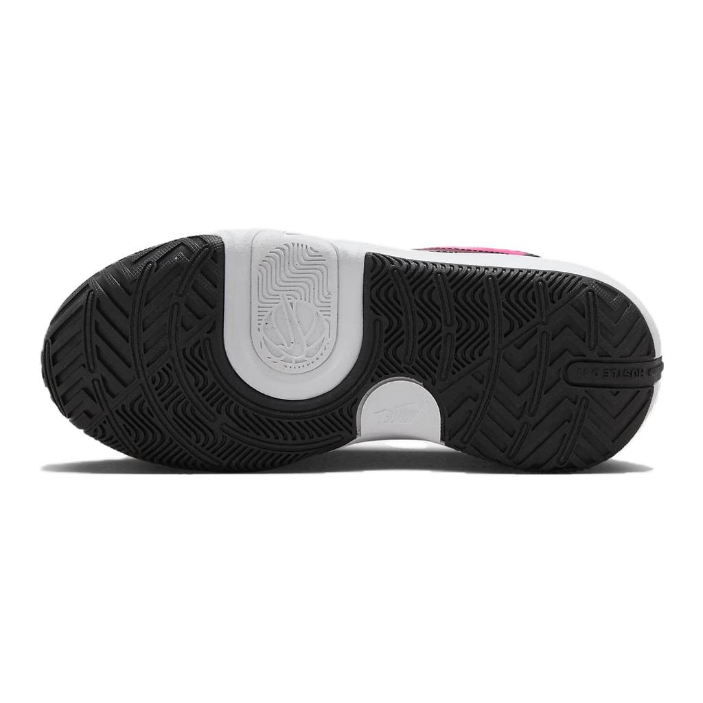 Nike Team Hustle D 11 Slip Resistant Cushioning Abrasion Resistant Low top Basketball Shoes Pink Black White Unisex DV8996-601