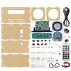 DIY Bluetooth-Compatible Speaker Kit LED FM Radio USB Mini Home Sound Amplifier with Digital Display Soldering Project Practice