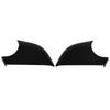 2 Pcs Door Wing Mirror Cover Glossy Black Rear View Mirror Lower Holder Replacement for Tesla Model 3 2017‑2021