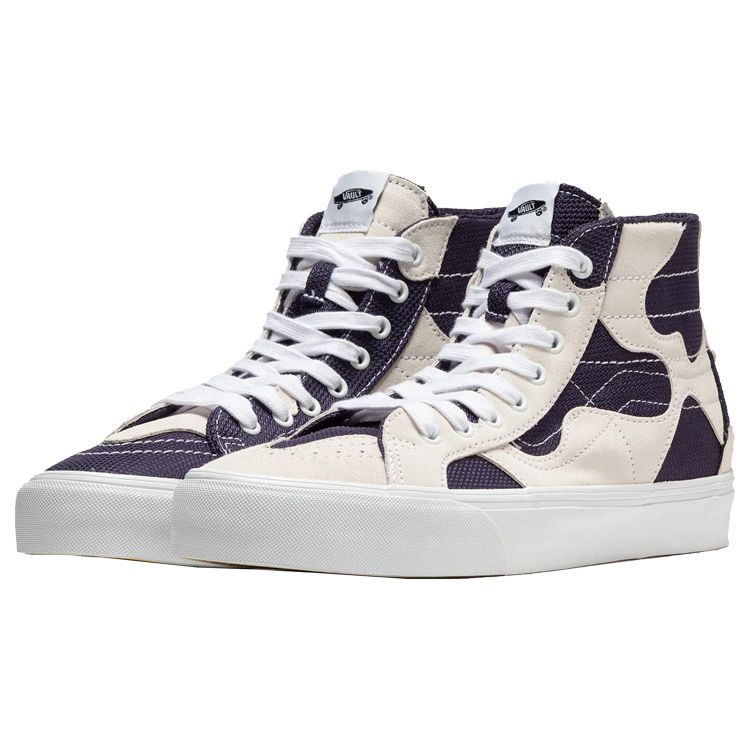 Vans Sk8-Hi WP VR3 LX Patchwork - White Navy Unisex Sneakers True-White VN0007QGW00
