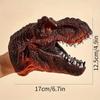 Soft Hand Puppets Dinosaur Head Model Toy Role Play Pet Cat Dog Teasing Toy Tyrannosaurus Rex Shark Animal Cosplay Toy Kids Gift