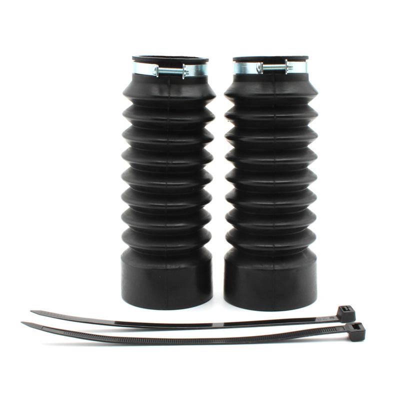 Pair Motorcycle Front Fork Covers Rubber Dust Cover Gaiter Boots Shock Absorber For Honda Rebel CMX500 CMX300 2017-2021