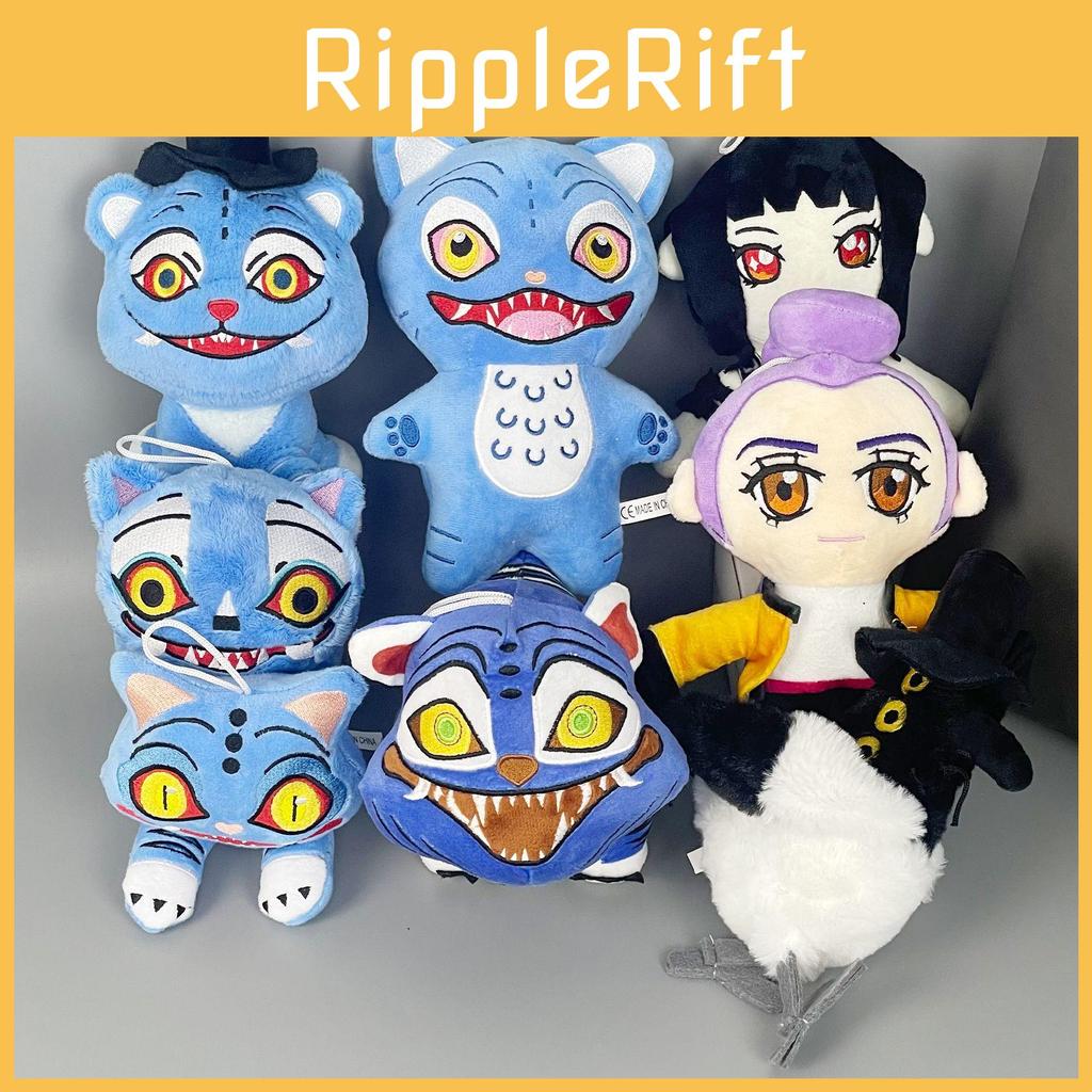 Demon Hunters Kpop Blue Tiger Rumi Zoey Plush Toy Stuffed Doll Gift Decoration