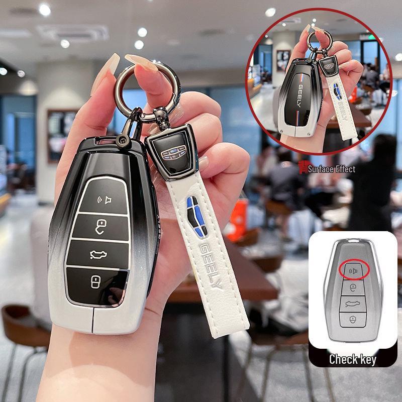 Geely Emgrand Key Cover for Xingrui, Xingyue L, Binrui Cool, Boyue, Binyue, GS Models – Metal Shell