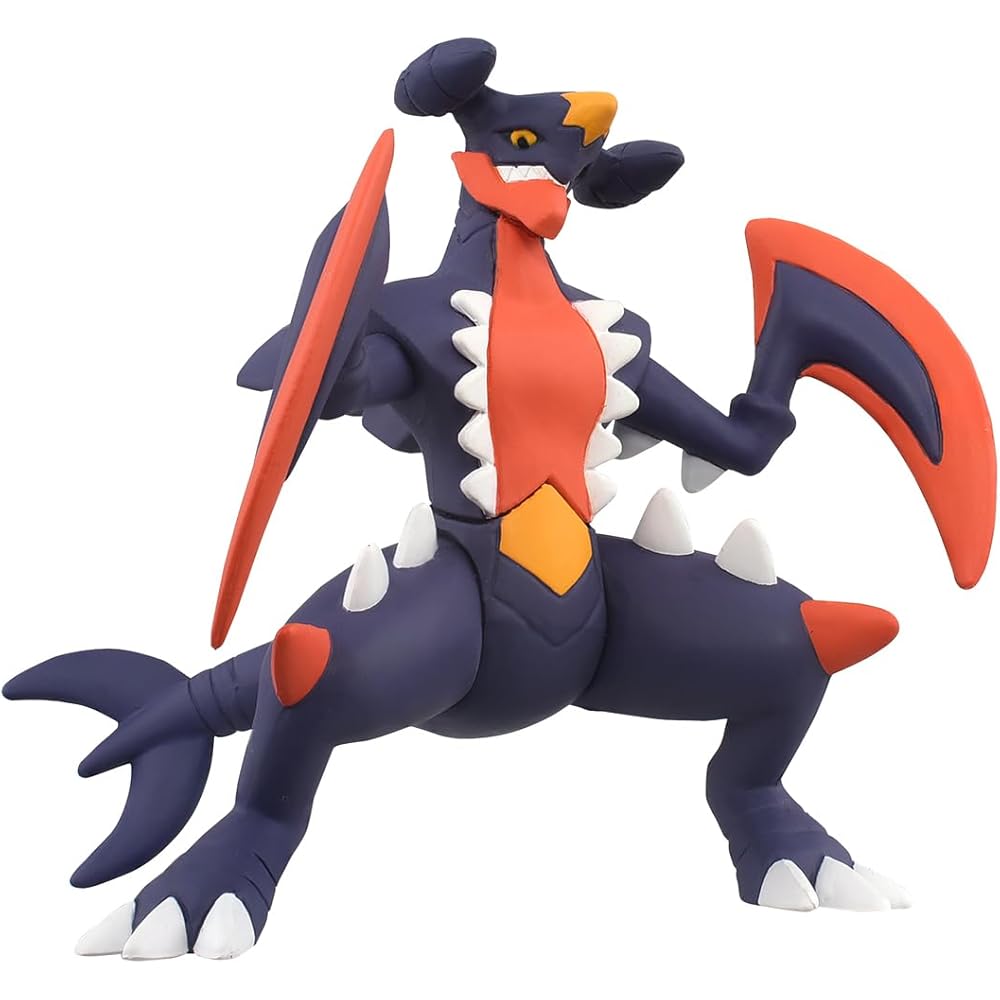 Takara Tomy Pokemon Moncolle Mega Garchomp Collectible Figure 10cm