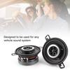 2pcs Car Audio Coaxial Speakers 3.5" 200W Coaxial Speakers Tweeter Stereo Music Hi-Fili Loudspeaker for Auto Audio System