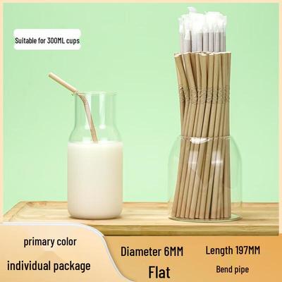 Individually Wrapped Degradable Paper Straws