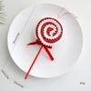 Red & White Lollipop Christmas Tree Ornaments