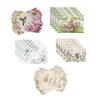 5Pcs Floral Linen Placemats Cute Bunny Hummingbird Farmhouse Placemats Machine Washable Table Protection Mats for Home Dining Wedding Party