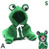 Cute Frog Dog Clothes For Small Dogs Hoodies Warm Fleece Pet Clothing Puppy Cat Costume Coat For Puppy Small Medium Dogs Ca W5A6