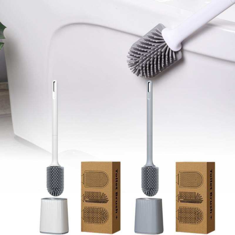 Modern Detachable Multifunctional Toilet Brush Set Home Long Handle Leakproof Bathroom Cleaner