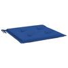 VidaXL Garden Chair Cushions 6 Pcs Royal Blue 50x50x3 Cm 314061