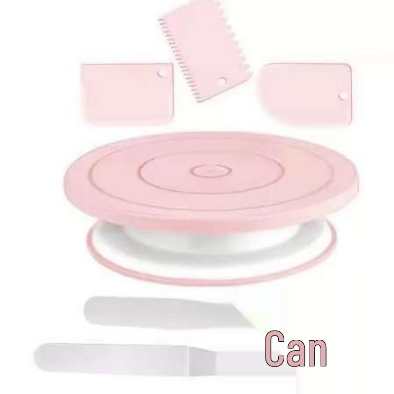 Cake Decorating Turntable & Tool Set