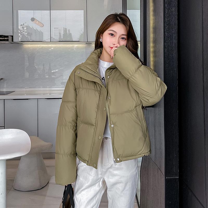 Women S Loose Short Thick Bread Cotton Padded Jacket Casual