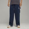 Puma X Rhuigi Corduroy Pants Fw23 With Drawstring Logo Men Bottoms Blue 620891-15