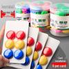 Round Colored Magnetic Chalkboard Stickers with Strong Magnets and Small Magnetic Buttons