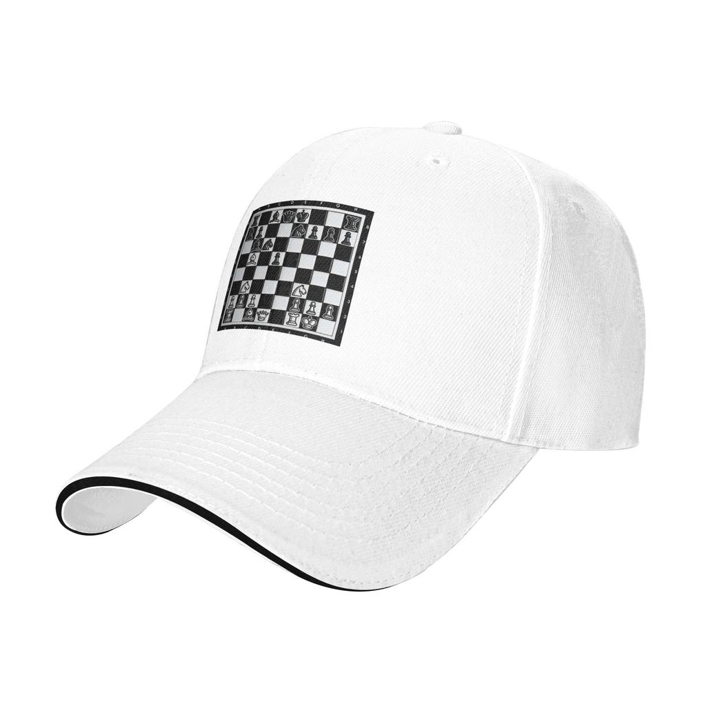 Chess Pieces On Board Cap Casual Baseball Caps Adjustable Hat Hip Hop Summer Unisex Baseball Hats Customizable