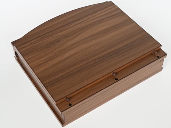 Oda Kobo Buddhist Altar, Modern Mini Buddhist Altar, Open Type, with Storage, for Memorial Service (Mini, Walnut Color)