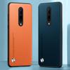 Funda de cuero PU de lujo para OnePlus 7 Pro, carcasa trasera de silicona mate a prueba de golpes, protección completa para OnePlus 7 Pro