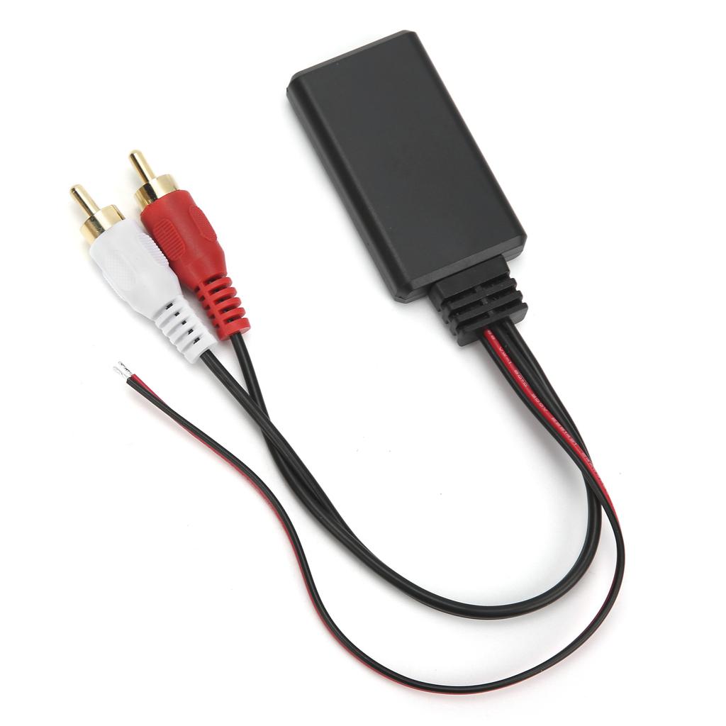 Bluetooth 5.0 Radio RCA Adapter Portable Auto Car Wireless Audio Music Cable Fit for Kenwood