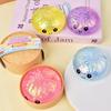 Glitter Slow Rebound Simulated Maltose Steamed Bun Squeeze Toy - Cute Decompression Food Toy