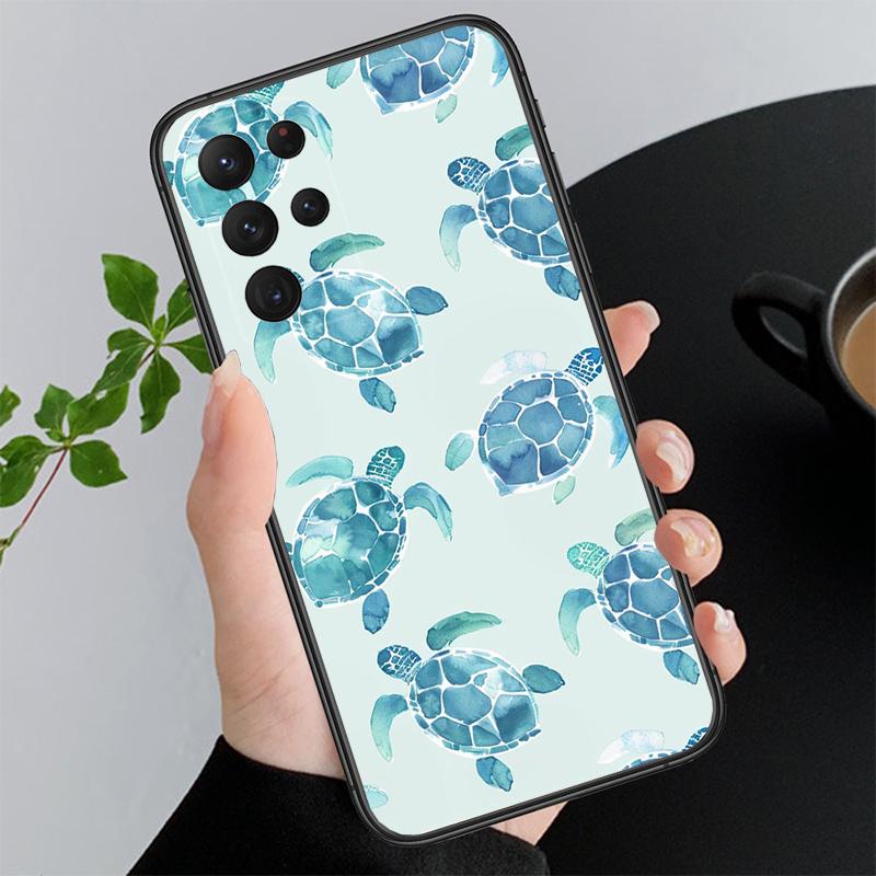 Meeresschildkröten Hülle Handyhülle Für Samsung Galaxy A55 A16 A56 A36 A23 A35 A15 A53 A54 A33 A34 A25 A05S A52 A52S A14 A13 A71