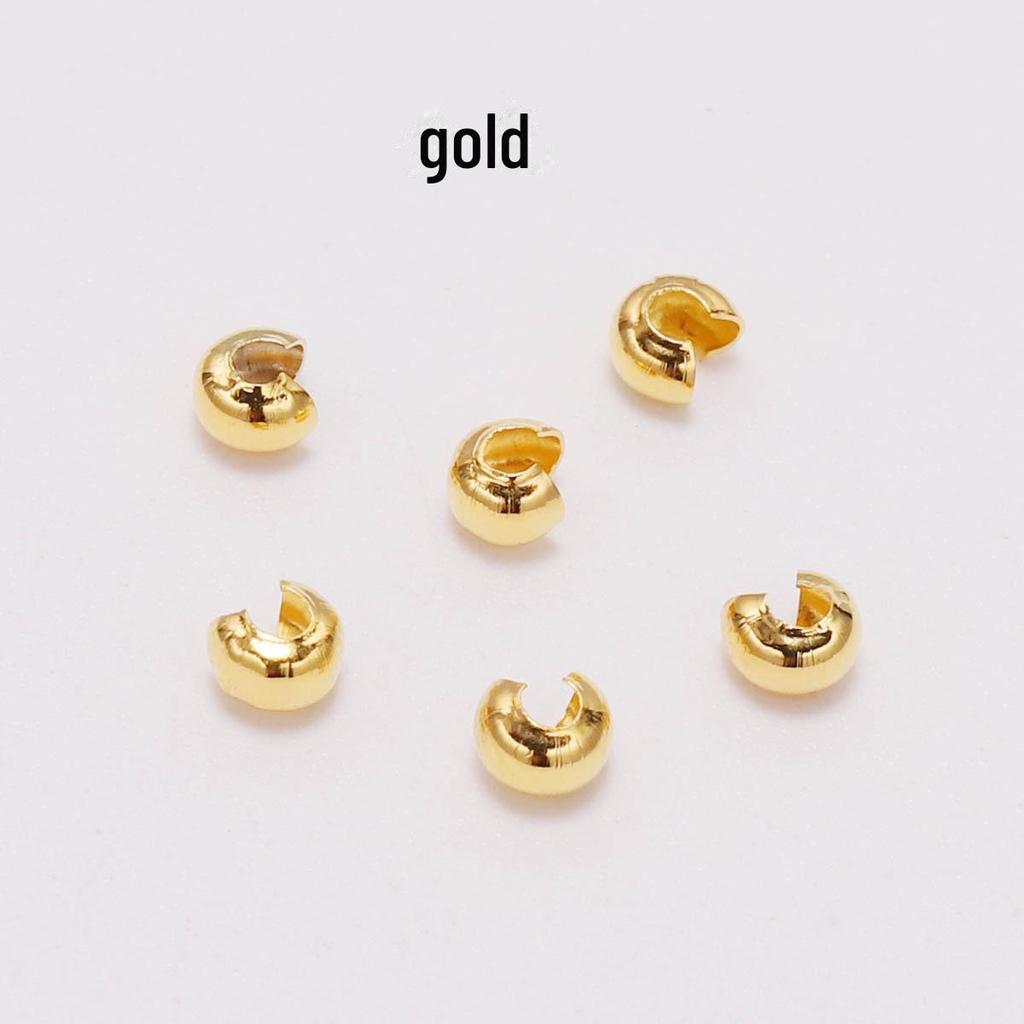 DIY Jewelry Accessories: C-Shaped Spacer Beads for Necklace Making