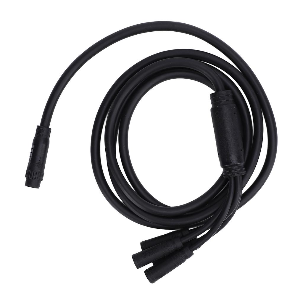 Electric Cycle Connector Cable 4.9FT Water Resistant Controller To Display Throttle Headlight Connecting Extension