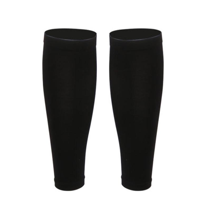 1 Pair Calf Compression Sleeve Leg Sleeve Brace for Shin Splints Pains Relief Footless Compression Socks for Football