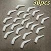 Plastic Caulk Nozzle Tips Standard Size Leak-proof 1-100Pcs for Home Bathroom Sealing DIY Handyman Repair Jobs