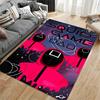 Squid Game Design Space Carpet suitable as a non-slip mat for the living room or bedroom sofa