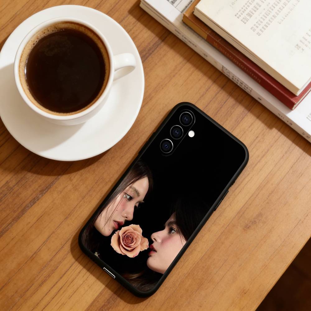 Gap The Series F-Freen B-BECKY Phone Case For Samsung Galaxy A73,A72,A71,A70,A53,A52,A51,Others Soft Black Cover