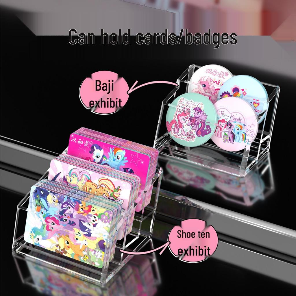 My Little Pony Large Capacity Transparent Card Storage Organizer