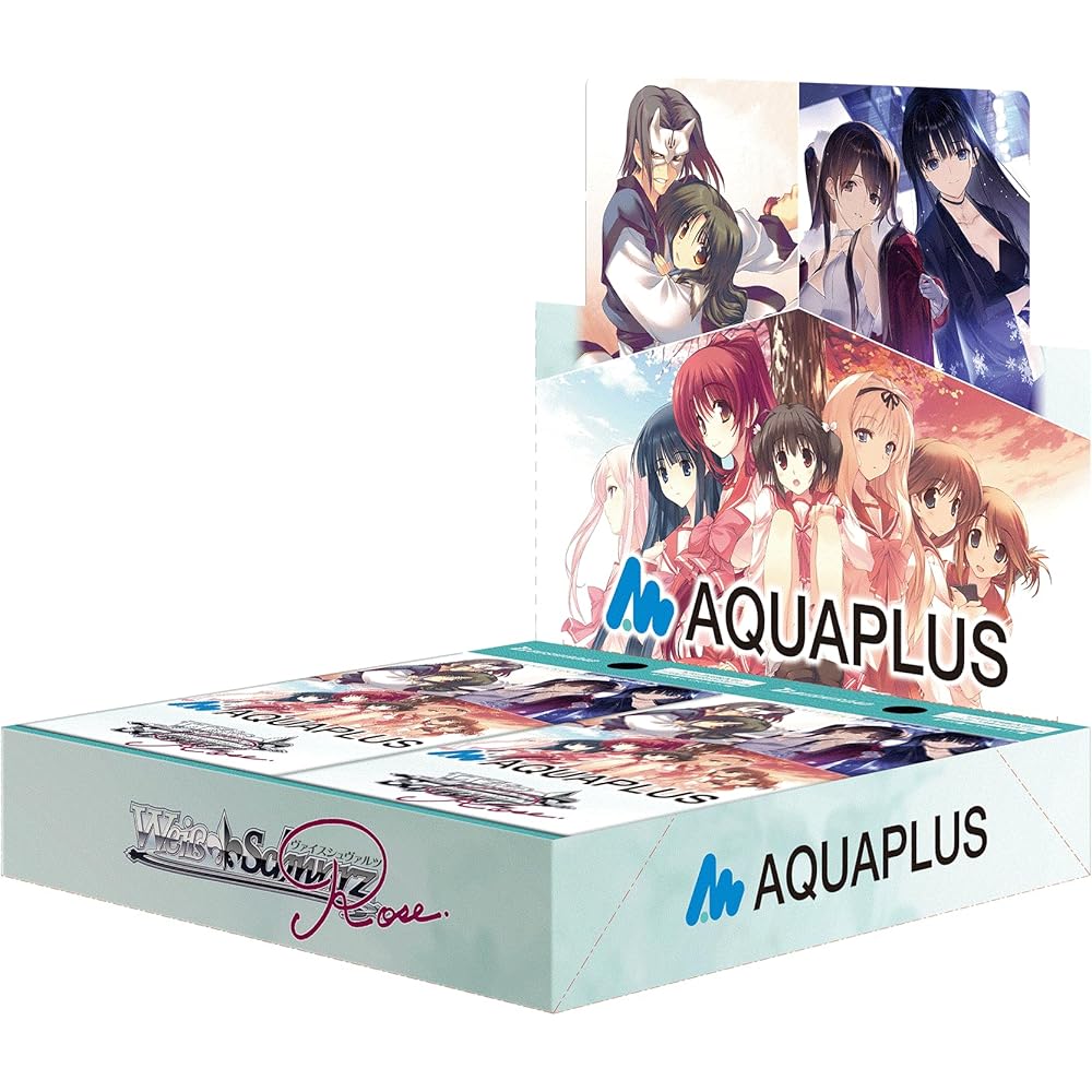 Weiss Schwarz Rose Booster Pack AQUAPLUS 10 Pack Box