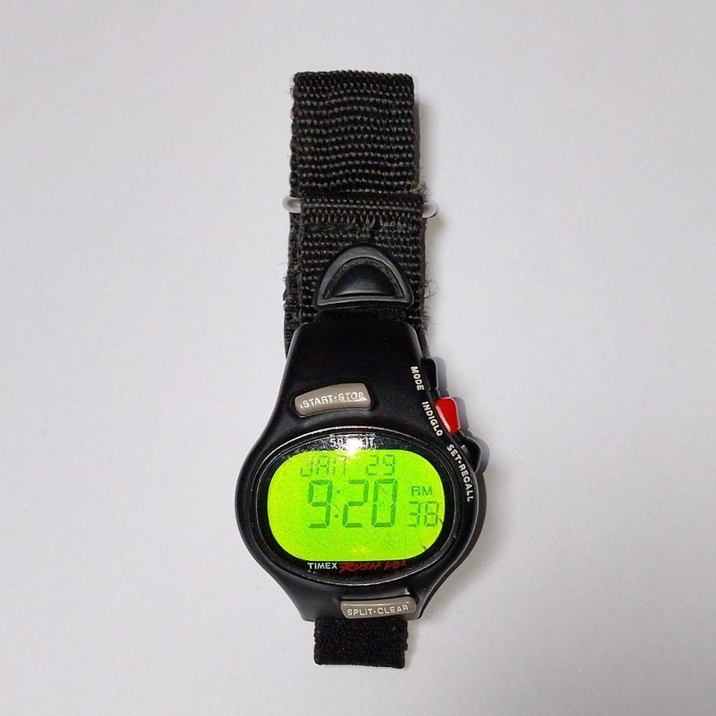 Used TIMEX Digital Sports Watch Rush VO2