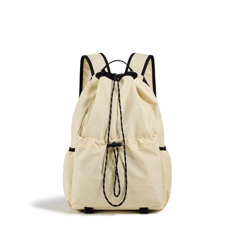 Plaid Waterproof Backpack Men's Backpack Outdoor Women's  Travel Large Capacity Backpack