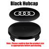 2026 4Pcs 60/63/68mm Car Wheel Center HubCap Rim Cover Auto Huncaps For 4YGYE C7 C6 C5 B5 B6 B7B8 Q5 Q7 TT A1 A3 A4 A5 RS3 Accessories