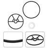 Ikke-metallisk lagerdeksel O-ring S180T S210T S220T
