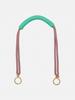 XIMDOMADO Macrame Bag Strap - Pink & Mint
