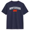 Harajuku T Shirt Beach Montenegro Flag Hippie Tshirts 100 Cotton Tee Shirt For Unisexs Y2k Funny Short Sleeve Tops