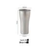 Cești de băut Wutuo Vintage Argintii 550ml (Set de 2)