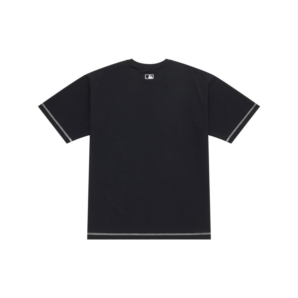 New MLB New York Yankees Basic Collection SS25 T Shirt Unisex Black 3ATSB1153-50BKS